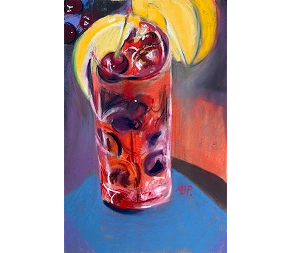 "Cherry Tumbler" - Marianne Partlow
